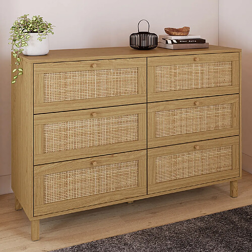 Idmarket MARKET HANAE Commode - Naturel