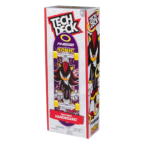 Tech Deck Jeu de plein air Tech Deck Pack 1 Handboard Sonic Finesse