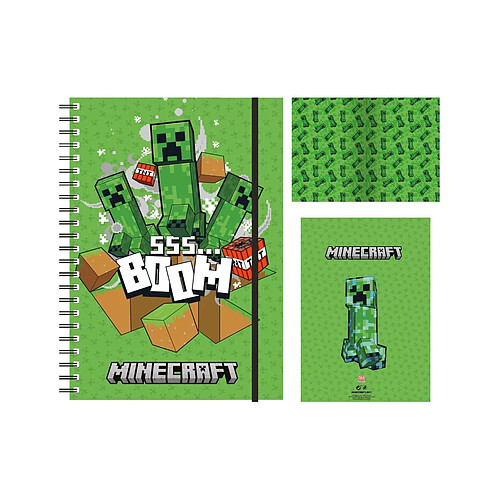 Pyramid International Minecraft - Cahier à Spirale A5