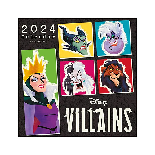 Pyramid international Calendrier de l'Avent Disney Villains 2024