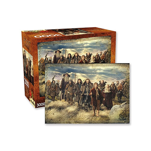 Aquarius Puzzle Le Hobbit Map - 3000 pièces