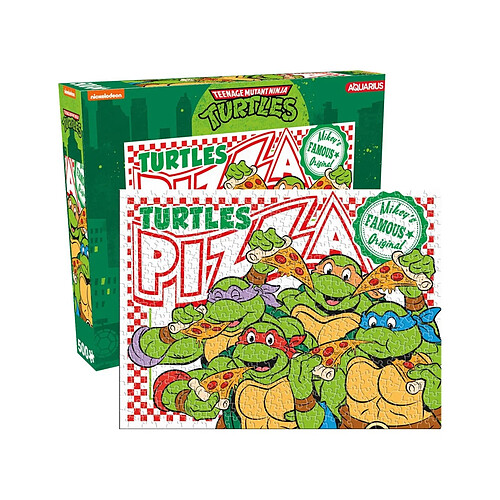 Aquarius Puzzle Les Tortues Ninja Pizza - 500 pièces