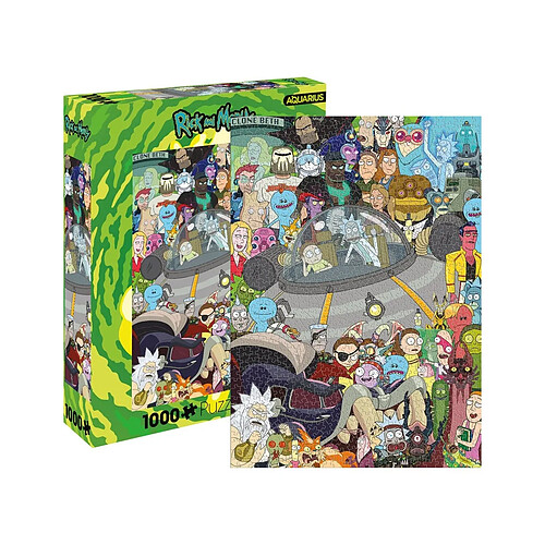 Aquarius Puzzle Rick et Morty 1000 pièces