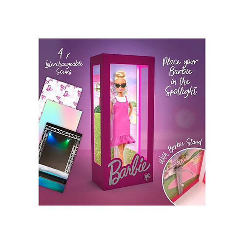 Paladone vitrine lumineuse Barbie