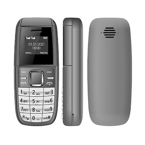 Yonis Téléphone Portable Compact Dual SIM Bluetooth