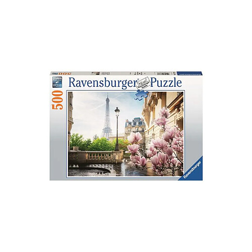 Ravensburger Puzzle Le printemps à Paris 500 pièces