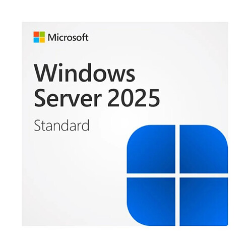 Microsoft Windows Server 2025 Standard - Clé licence à télécharger - Livraison rapide 7/7j