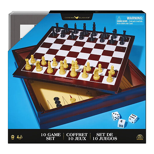 Spin Master Coffret 10 Jeux Classiques