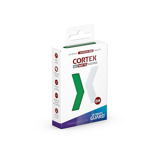 ULTIMATE GUARD Cortex Sleeves Vert Mat