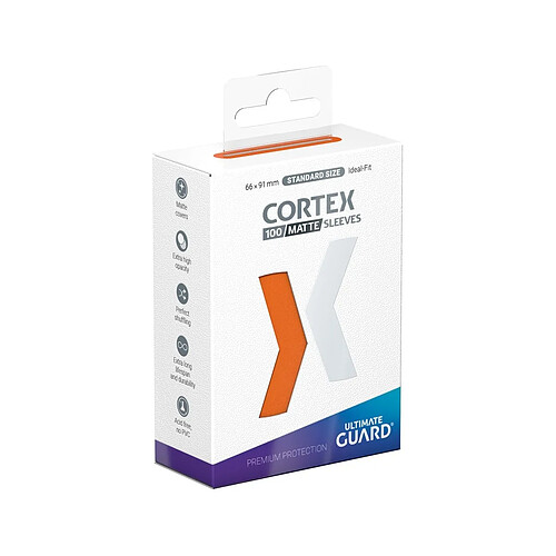 Ultimate Guard Cortex Sleeves Standard - Orange Mat