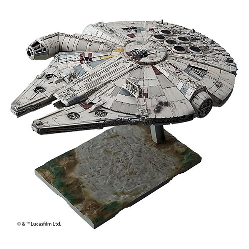 Bandai maquette Star Wars Millennium Falcon 1/144