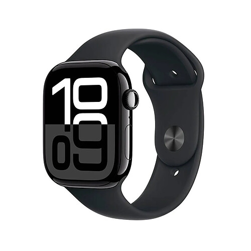 Apple Series 10 GPS + Cellular 42mm - Noir