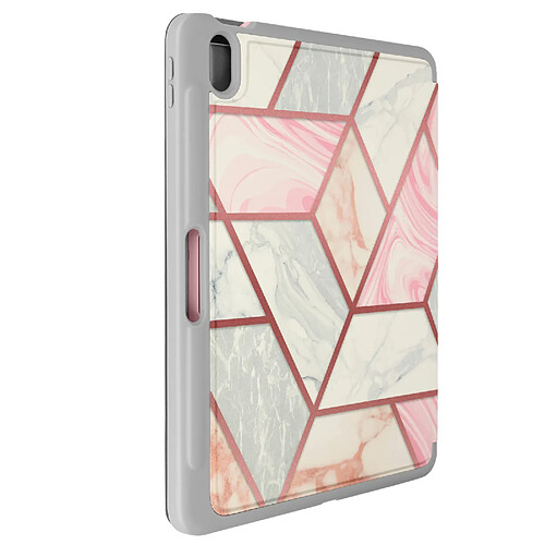 Supcase Étui iPad Air 11 2024 - Blanc/Rose