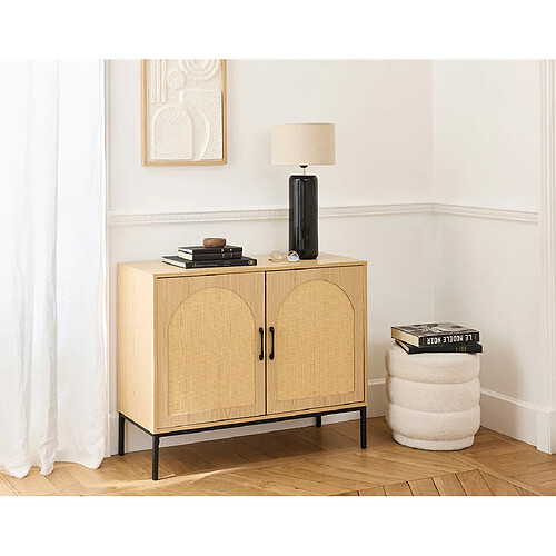 Bestmobilier Buffet bas Nagato - Bois