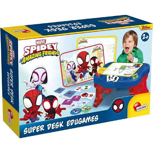 Lisciani Giochi Bureau d'activités Spidey Super desk