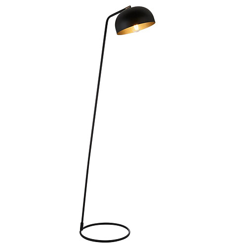 Endon Lampadaire Task Noir Mat