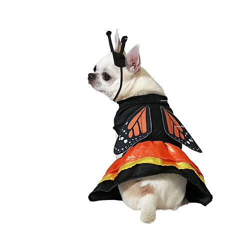 BigBuy Pets Déguisement Papillon pour Chien - Taille S