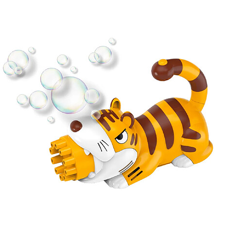 Avizar Pistolet à bulles tigre - Jaune