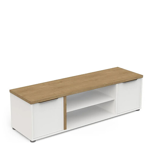 But Meuble TV Axelle - Blanc mat