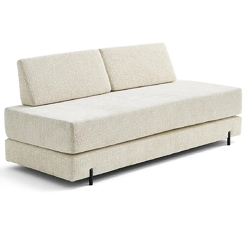 Bestmobilier Canapé convertible 3 places - Beige