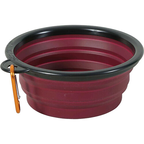 ZOLUX Gamelle silicone Bivouak 650 ml - Rouge