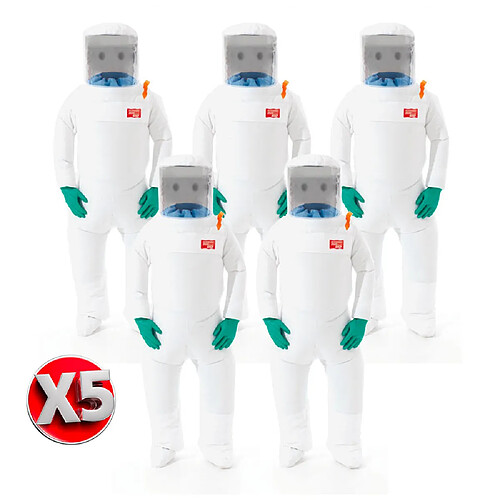 Autres Temps MICROGARD Lot 5 combinaisons scaphandres 2500 PLUS