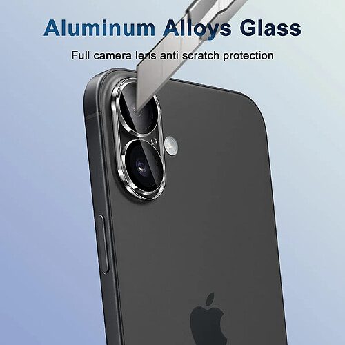Kit De 2 Protections Verre Pour Caméra Arrière IPhone 16 Pro Max - Little Boutik - Neuf