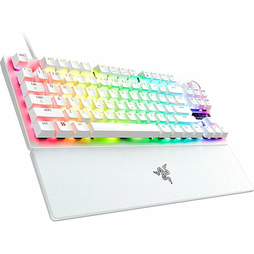 Razer Huntsman V3 Pro Tenkeyless - Blanc