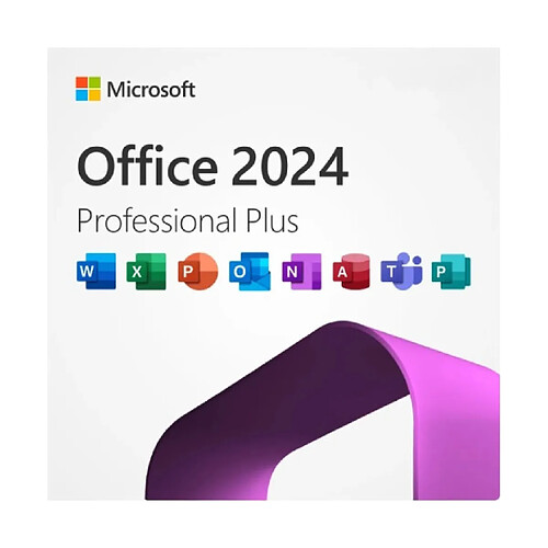 Microsoft Office 2024 Professionnel - Clé à télécharger