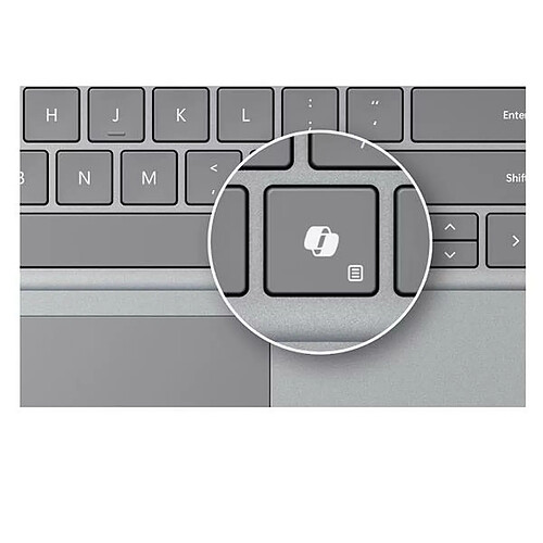 Microsoft Surface Pro Copilot - Argent