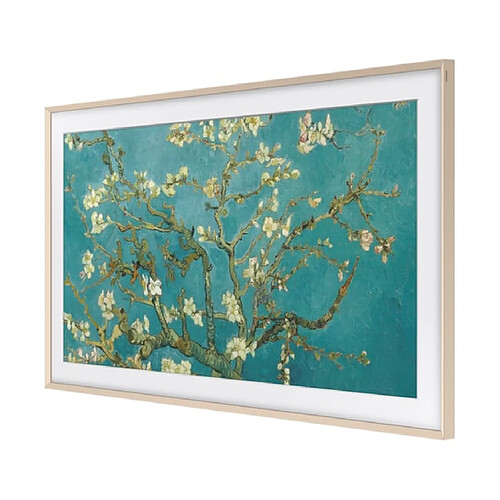 Samsung Cadre TV The Frame 85 - Doré