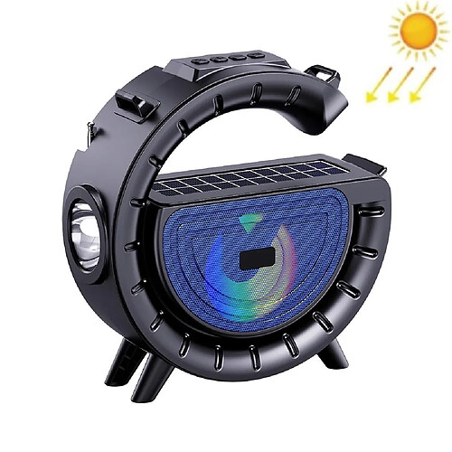 Yonis Enceinte Bluetooth solaire - Bleu