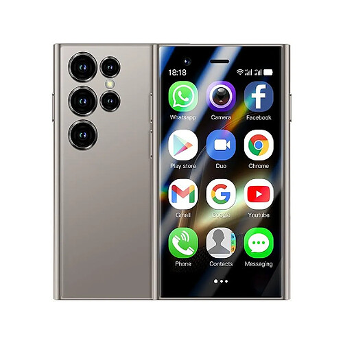 Yonis téléphone portable 4G - Gris