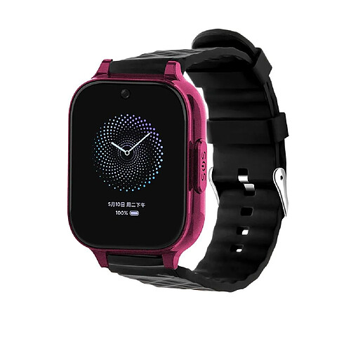 Yonis Montre Connectée GPS 4G SOS Santé Rouge