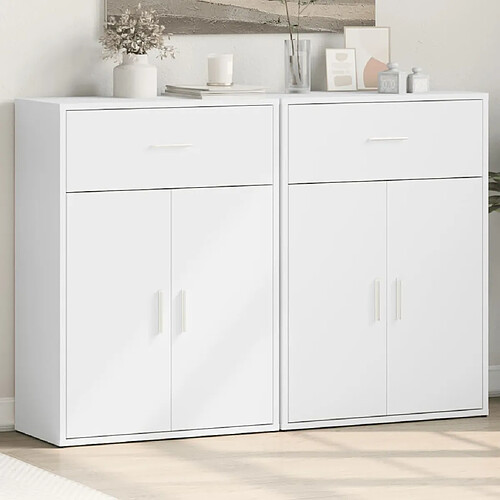 vidaXL Buffets 2 pcs