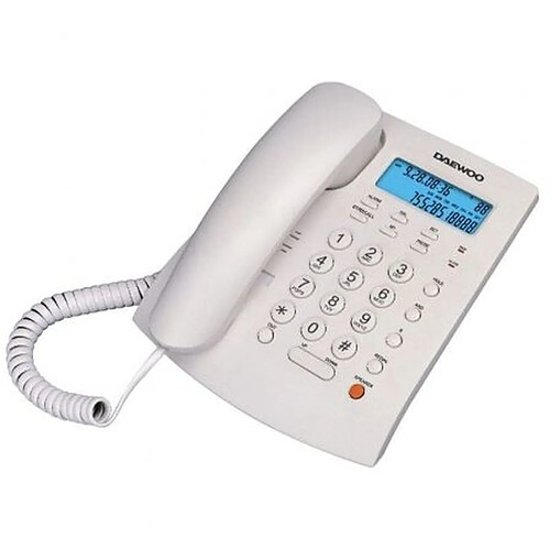 Daewoo téléphone fixe - Blanc