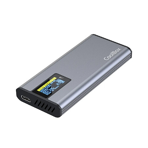 CoolBox COO-MCM-M2F Boîtier de disques de stockage Enceinte ssd Gris M.2