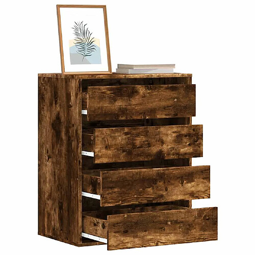 vidaXL Commode d'angle