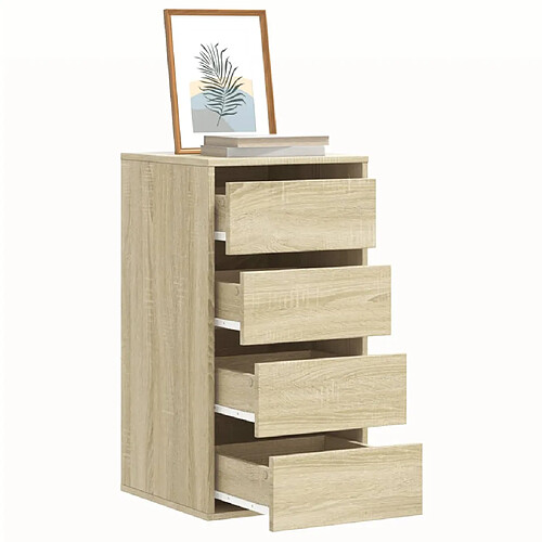 vidaXL Commode d'angle