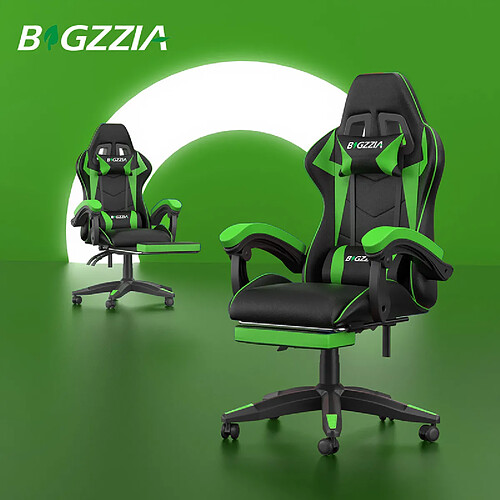 Chaise Gaming Rattantree - Noir Grena