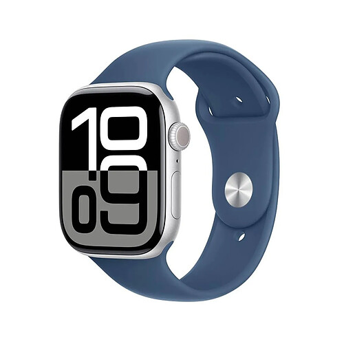 Apple Watch 10 1.65" - Bleu Argenté