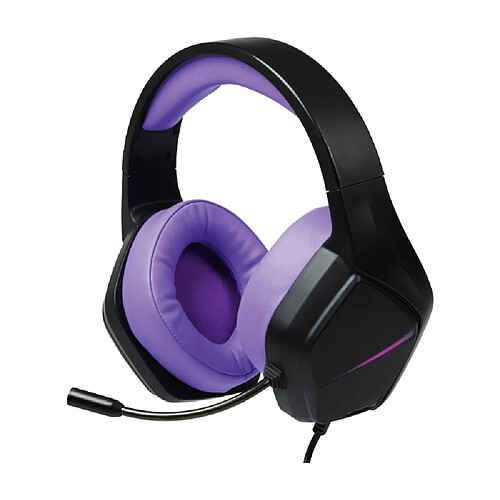 On Lan On-lan Micro-casque gamer - Noir et violet