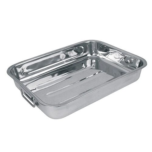 But Plat à four inox - Gris