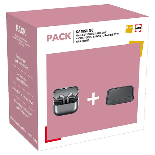 Samsung Galaxy Buds 3 - Argent