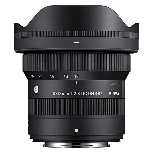 Sigma 10-18mm F2.8 DC DN Contemporary f/22 - f/2.8