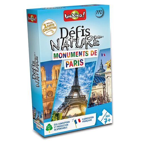 Défis nature : monuments de Paris
