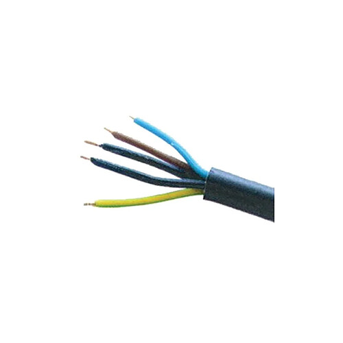 Câble électrique R02V 5G1,5 mm²