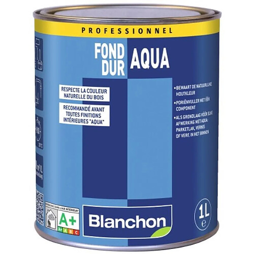 Blanchon Fond dur Aqua-Polyuréthane 1L