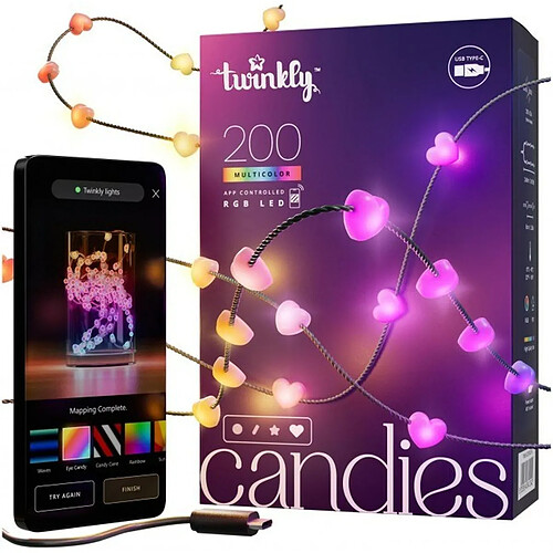 Twinkly Guirlande lumineuse LED Multicouleur