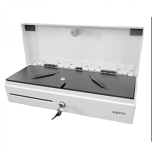 Approx Tiroir-caisse Compact Blanc